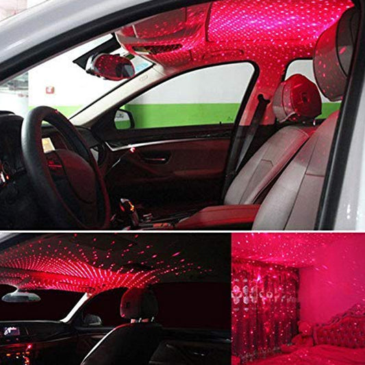 7290 Multipurpose Laser Light Light Galaxy Night Sky Ambiance Laser Micro Projector Atmosphere Ambient Roof Usb Light Car Ceiling Bedroom For Party (1 Pc)