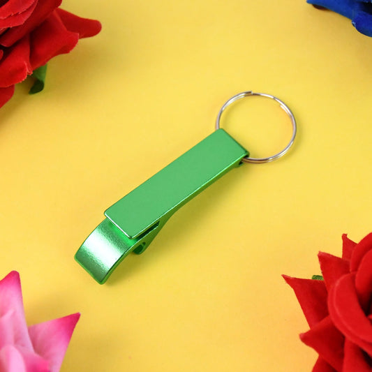 Metal Bottle Opener Keychain (1 Pc)