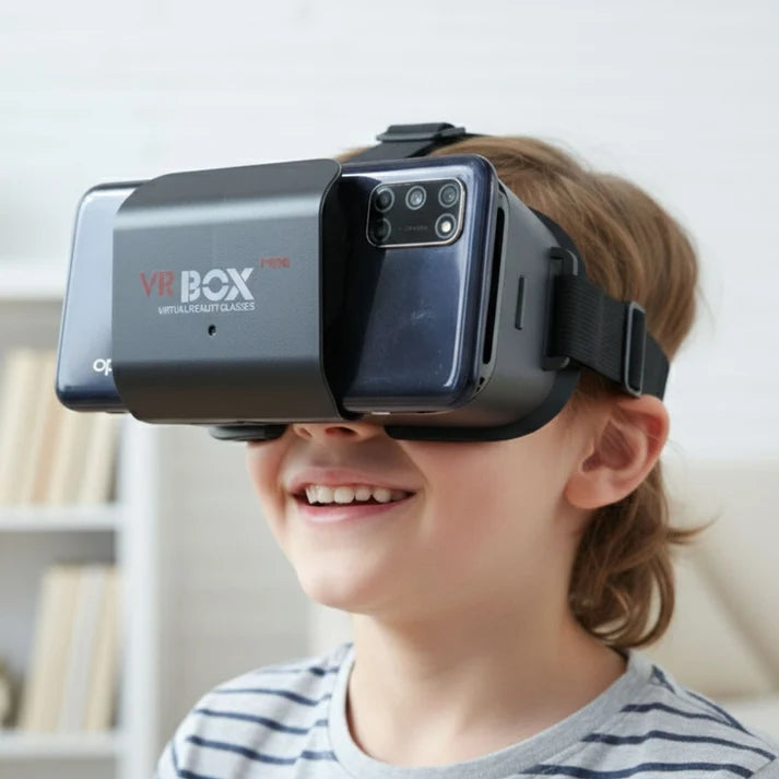 3d Vr Glasses Virtual Reality Goggles Headset For All Smartphonevr Goggles-for 3d Vr Movies Video Games (1 Pc)
