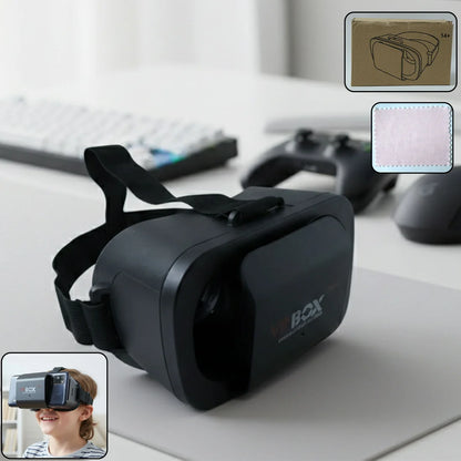 3d Vr Glasses Virtual Reality Goggles Headset For All Smartphonevr Goggles-for 3d Vr Movies Video Games (1 Pc)